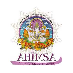 Ahimsa Yoga & Music Festival Logo