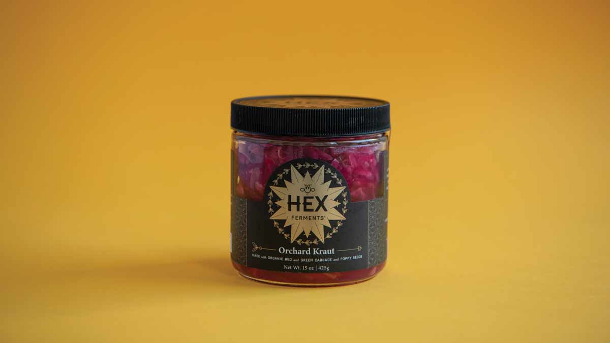 HEX brand Fermented Sauerkraut