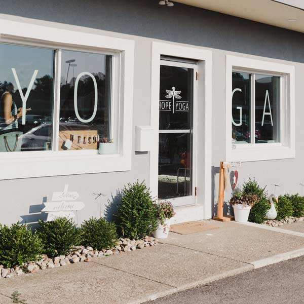 Yoga Plus Magazine - Hope Yoga Studio Front Door
