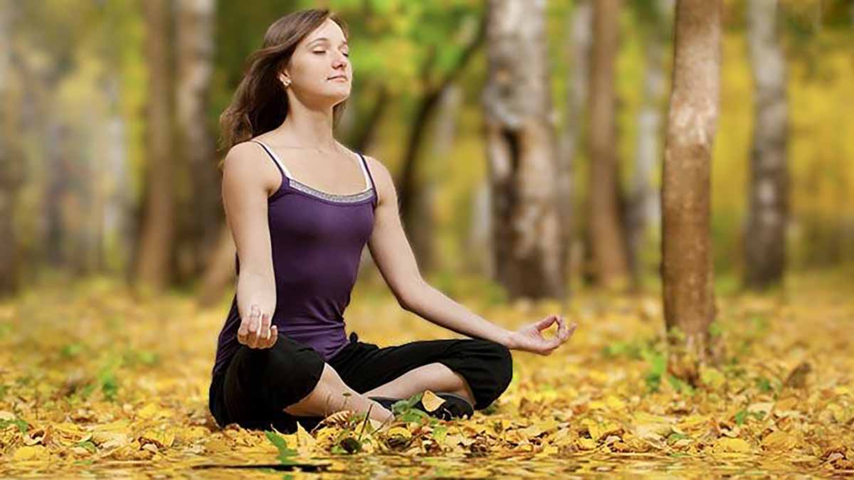 Yoga & Creativity Retreat - woman in lotus